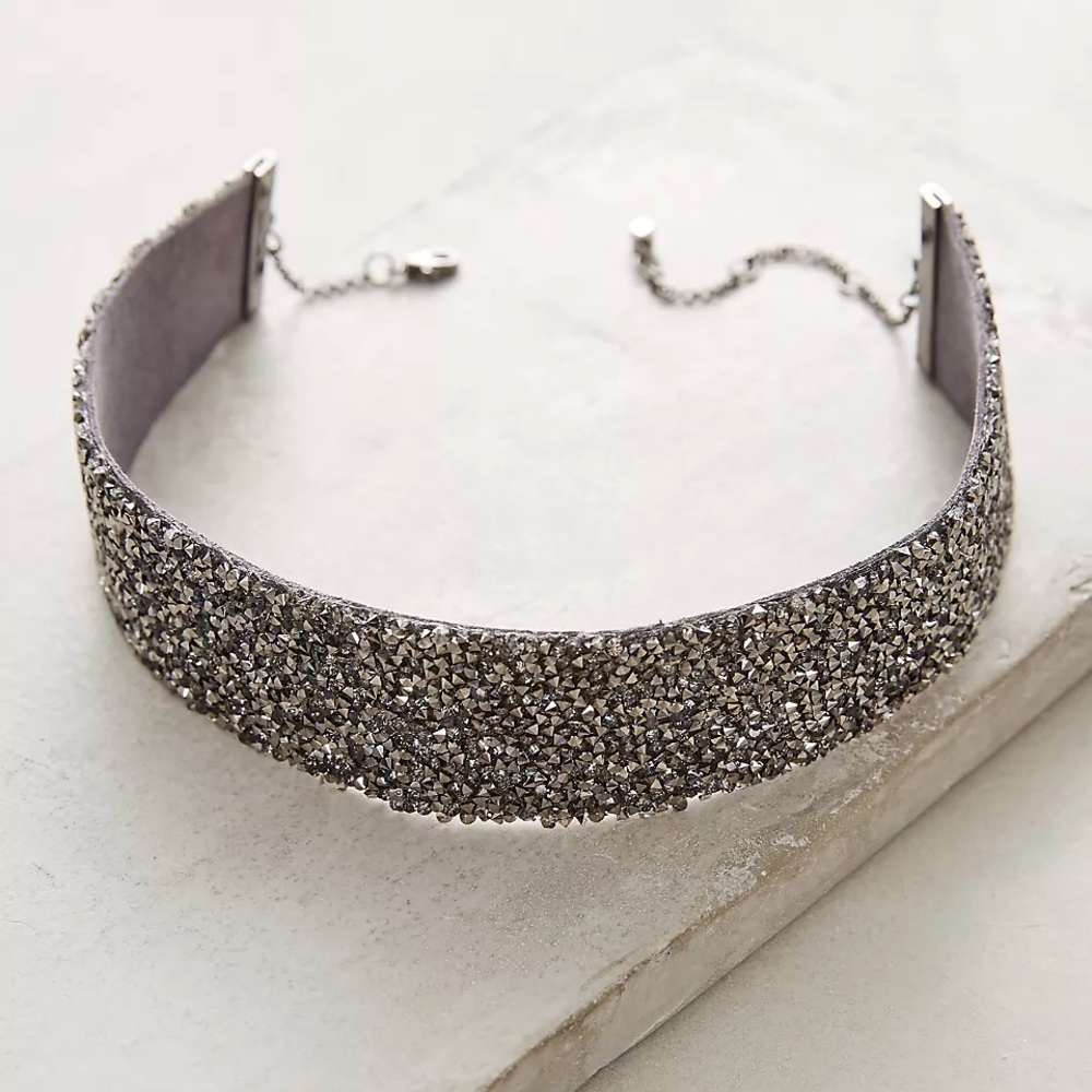 New Deadee Metallic Choker Necklace